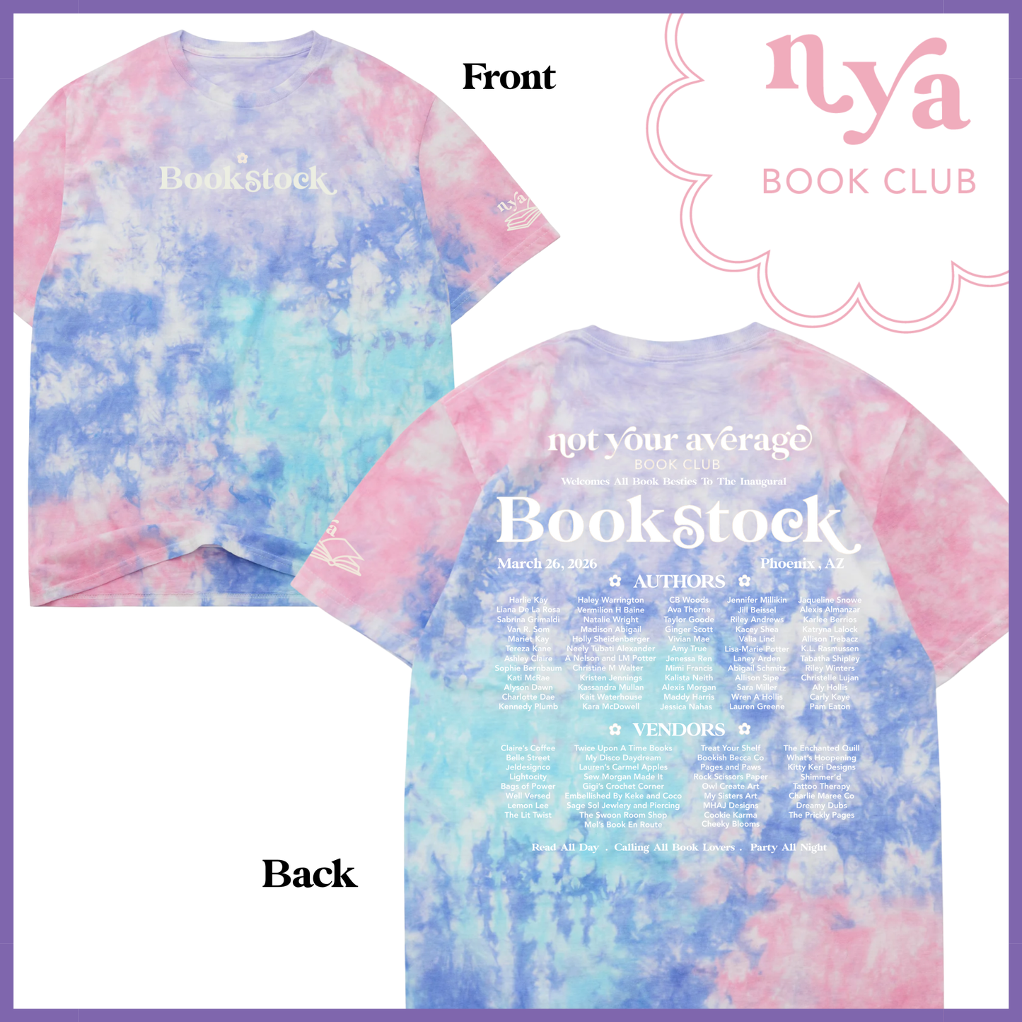 TieDye Bookstock Shirt