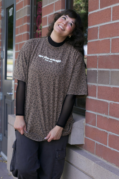 Original Cheetah Premium T-Shirt with Puffy NYABC Logo