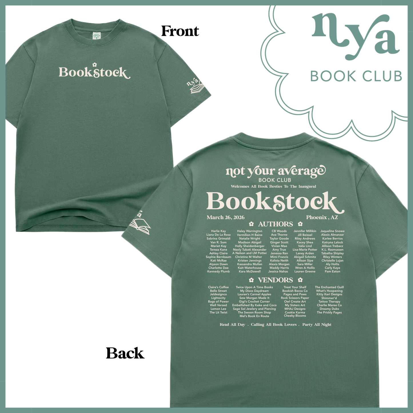 Green Bookstock Shirt
