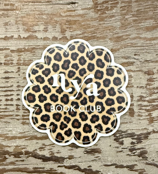 Cheetah Logo Sticker